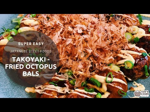Takoyaki - Japanese Fried Octopus Balls
