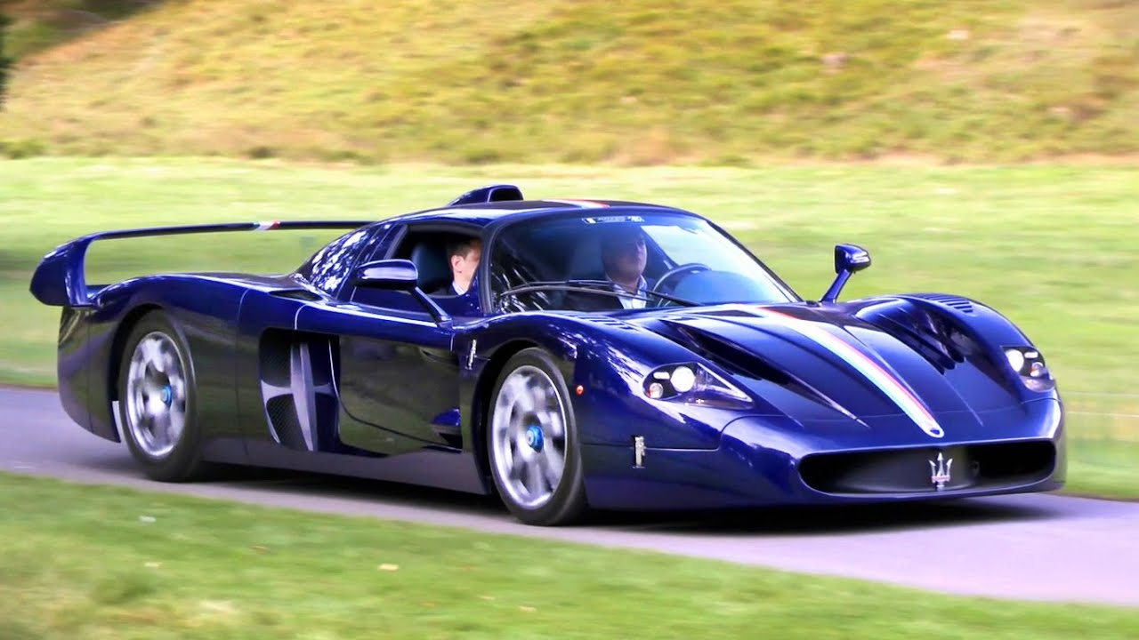 Maserati MC12 sounds at Salon Privé - YouTube