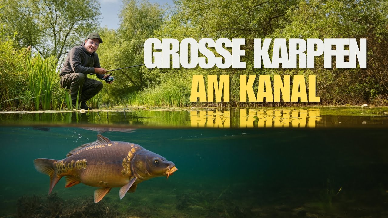 Gezielt auf große Karpfen – Method-Feeder-Tipps am wilden Kanal