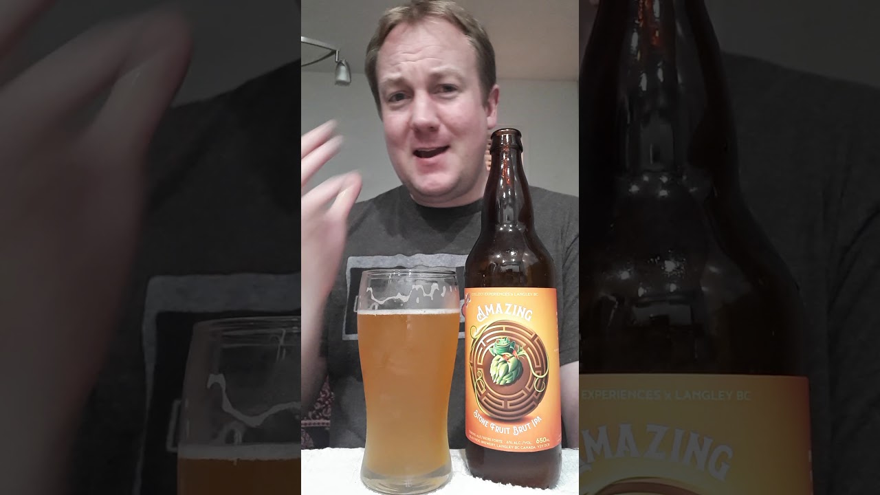 Amazing Stone Fruit Brut IPA - Dead Frog Brewing