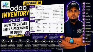 Units & Packagings in Odoo Explained | Step by Step Setup | Inventory Tutorial