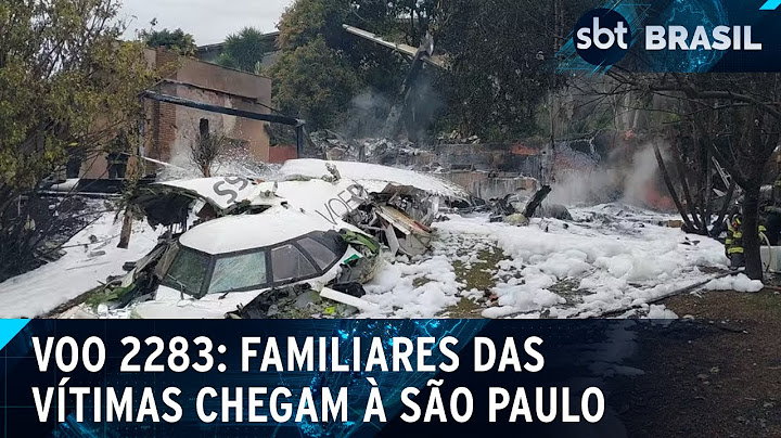 Familiares das vítimas de queda de avião em Vinhedo chegam à São Paulo | SBT Brasil (10/08/24)