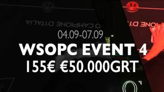 WSOP CAMPIONE 1-11 settembre 2017