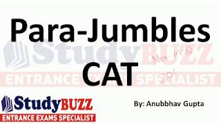 TITA based questions Tips to solve parajumbles & jumbled sentences in CAT exam