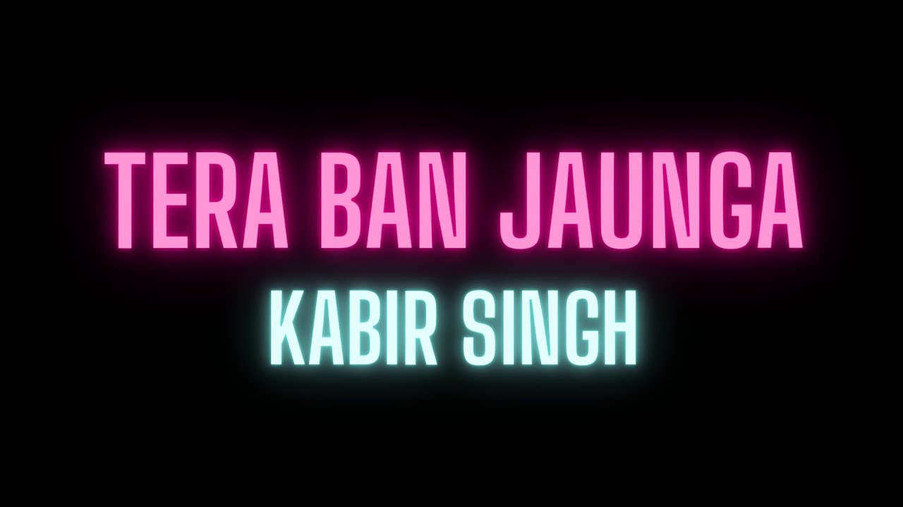 Tere Ban Jaunga   Kabir Singh I Female cover