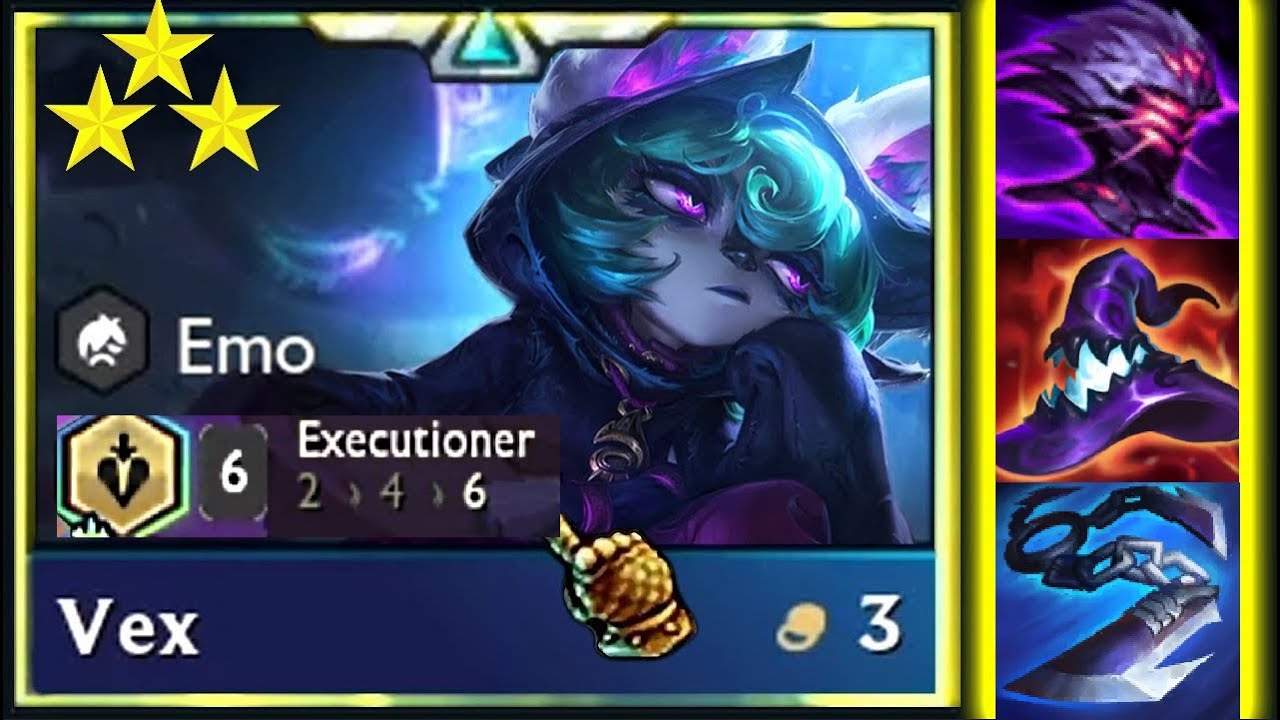 Vex 3 Star ⭐️⭐️⭐️ ft Executioner Tft Set 10 Revival