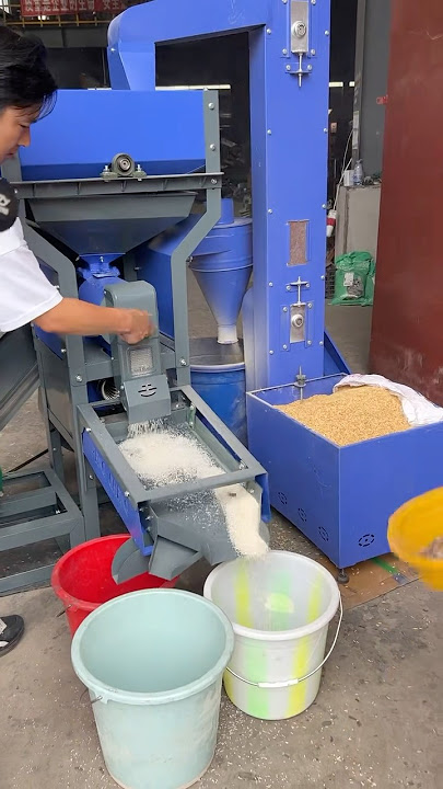 Mini Commercial Rice Milling Machine With 7.5kW Motor #ricemillmachine