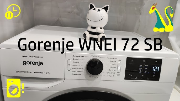 | Waschmaschine WNEI Gorenje 94 | - TEST YouTube APS Deutsch