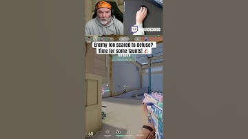 When the Enemy is Too Scared to Defuse! | Valorant Short Highlights