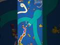 worms zone snake game #shorts