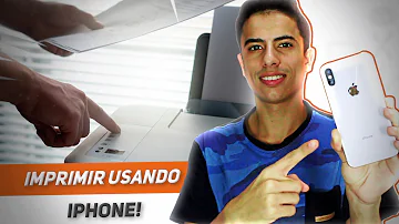 Como faço para imprimir do meu iPhone?