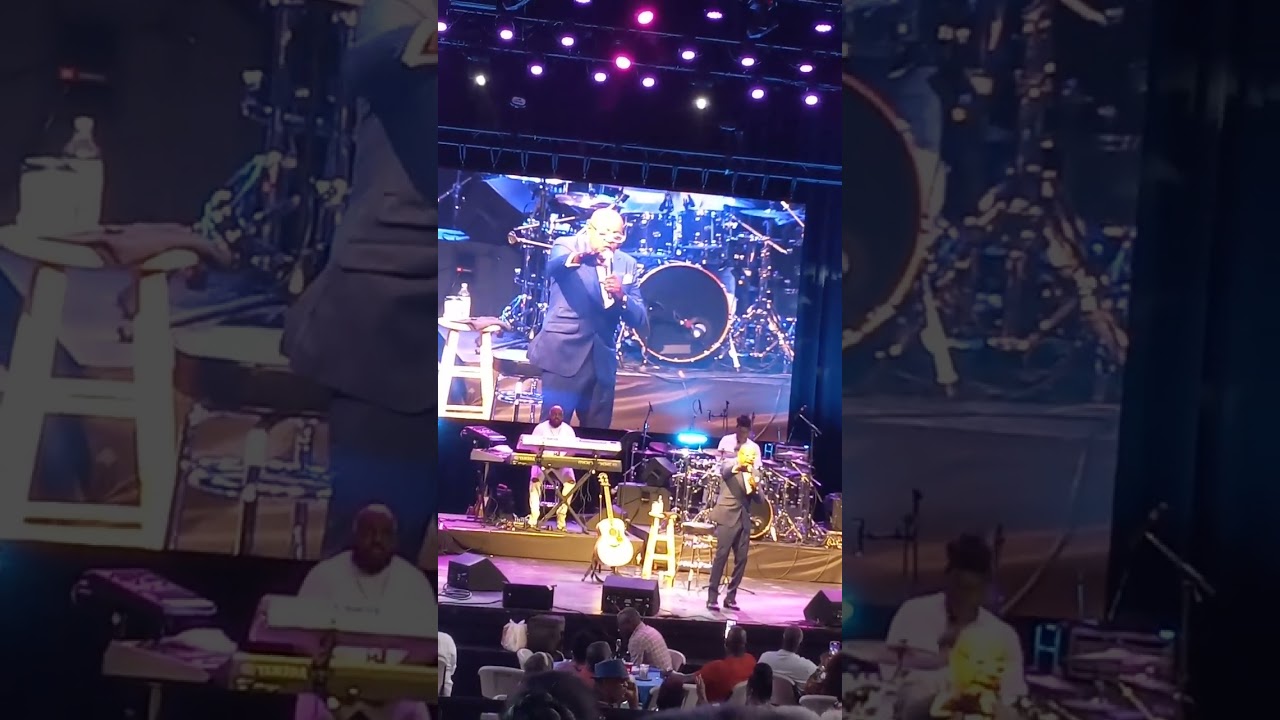 Peabo Bryson at Mable House Amphitheatre in Mableton (Metro Atlanta), Georgia.