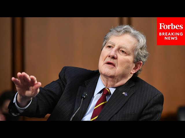 John Kennedy asks witness POINT BLANK: “How many sexes do ...
