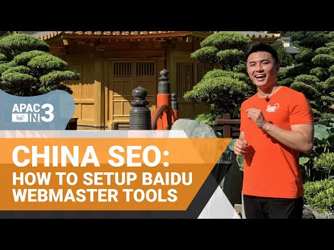 How To Setup Baidu Webmaster Tools - #APACin3