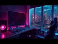 Animated Neon Set 🌌 Cyberpunk Rave Night | Futuristic Hacker Room & Pixel Club Background