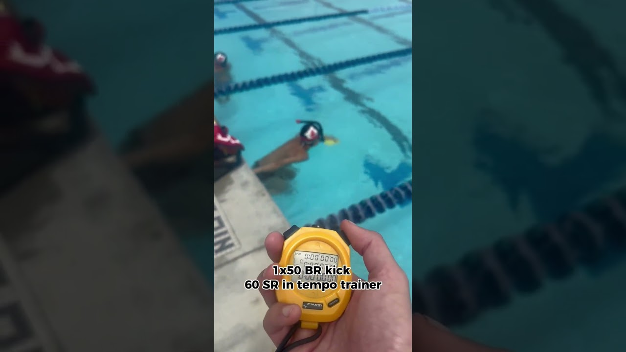 Breaststroke Kick Rate Test #theraceclub