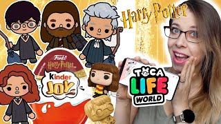 KINDER JOY HARRY POTTER W TOCA BOCA #tocaboca #toca #kinderjoy