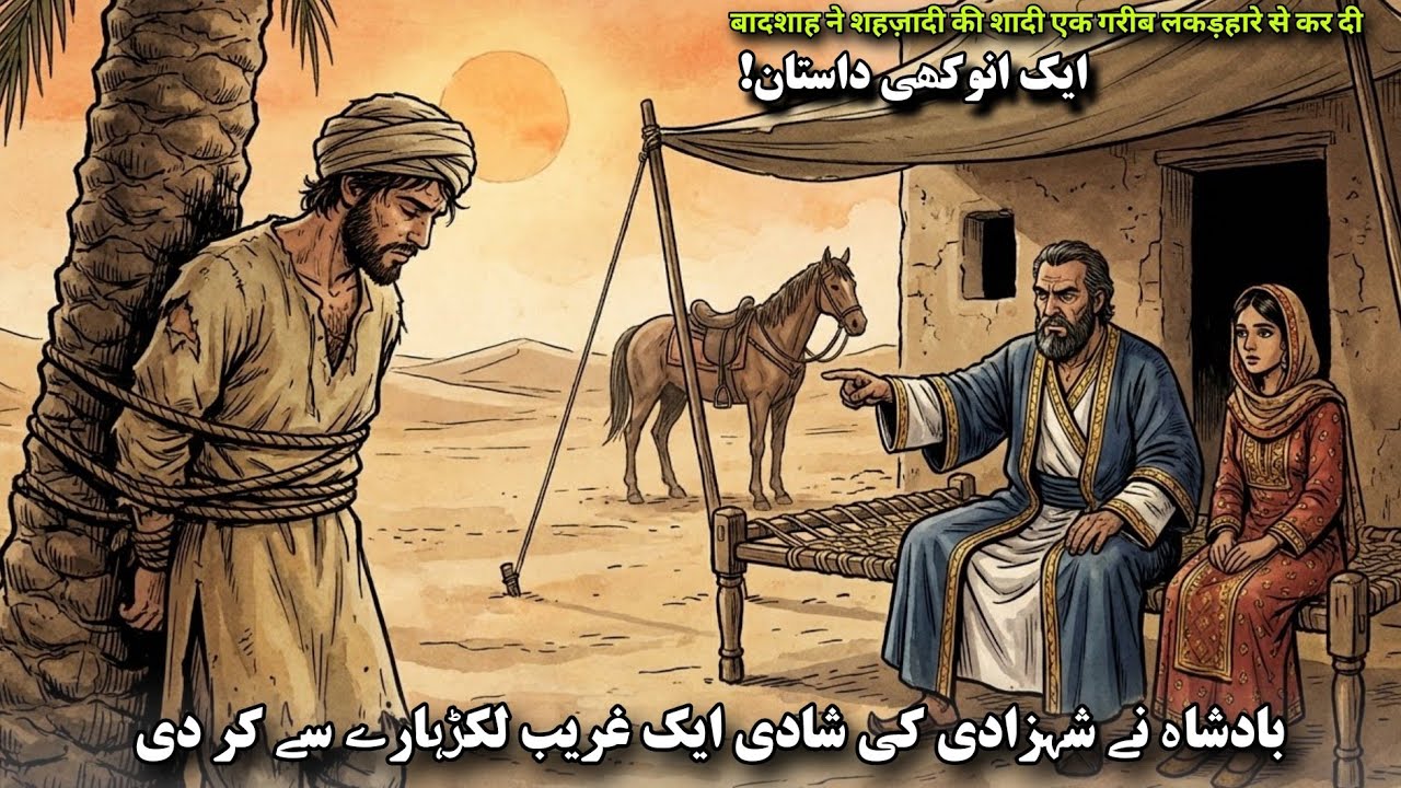 Shahzadi Or Gareeb Lakadhare Ka Anokha Qissa || Moral Stories in Urdu || Hindi Moral Stories 