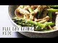 WHAT WE EAT IN A DAY | KETO DIET 一日三餐生酮饮食记录