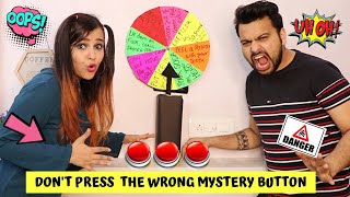 Don't PRESS the WRONG MYSTERY BUTTON Challenge !!