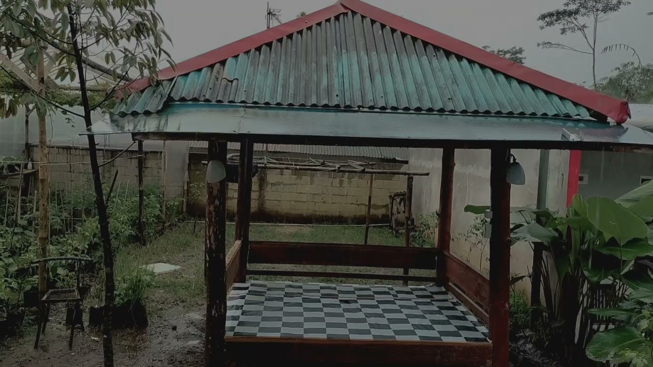 Heavy Rain at Luxury Villa for Deep Sleep 🌧️ Relaxing Rain Sounds for Insomnia