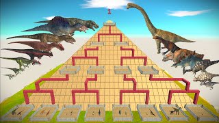 Dinosaur Fighting Tournament. The strongest battle of 15 dinosaurs! - Animal Revolt Battle Simulator