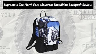 supreme north face mountain backpack