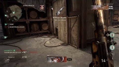 My First ever V2 Rocket on COD WW2