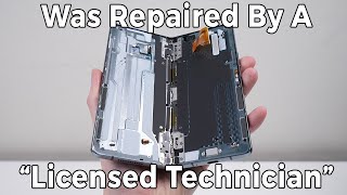 Galaxy Fold 4 Restoration - Sellers Lies So Obvious I Had To See It For Myself.