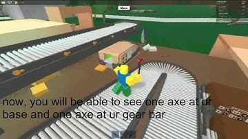 ROBLOX Lumber Tycoon 2 - How to duplicate axes 2017 (working)