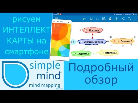 Ментальные карты на смартфоне. Обзор simple mind
