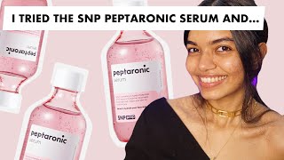 SNP Peptaronic Serum Review - India | SNP Prep | #KoreanSkincare India #peptaronicserum