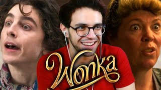 Watching *Wonka (2023)* only for Timothée Chalamet... MOVIE REACTION!