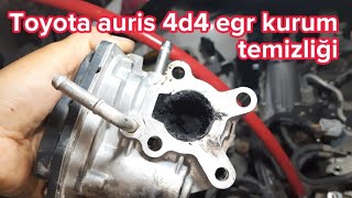 Toyota Auris 1.4 4D4 Dizel Egr Valfi