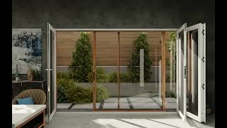 Trellidor Clear Guard Door Bi Fold 4 Panels