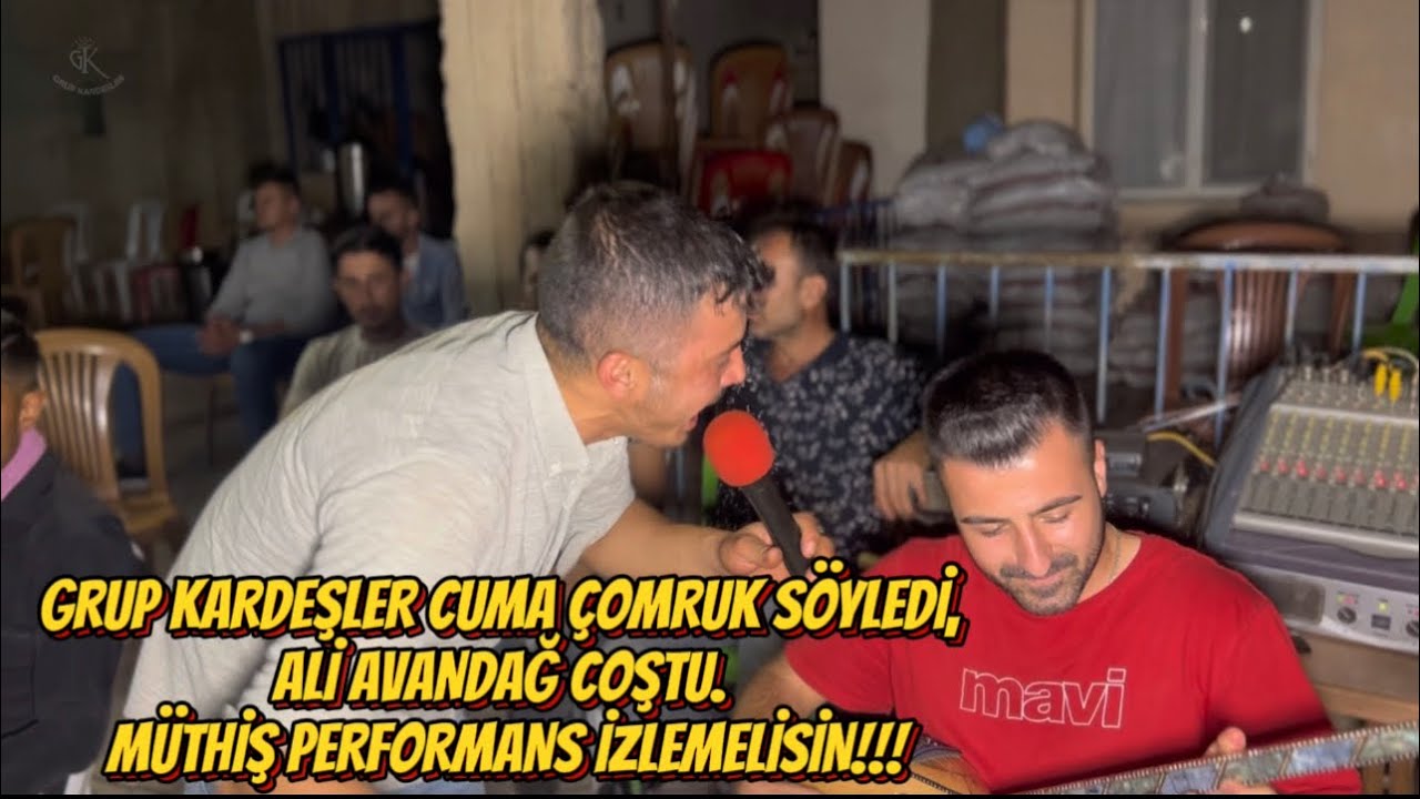 SEVMEYİ BİLMEYEN… CUMA ÇOMRUK SÖYLEDİ, ALİ AVANDAĞ COŞTU!!! MÜTHİŞ PERFORMANS İZLEMENDEN GEÇME!!!!