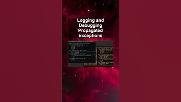 Logging and Debugging Propagated Exceptions #ai #artificialintelligence #machinelearning #aiagent