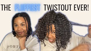 WATCH ME DO A TWIST OUT ON MEDIUM LENGTH NATURAL HAIR!