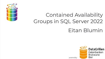 Eitan Blumin - Contained Availability Groups in SQL Server 2022