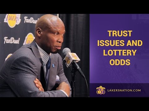 Lakers Trust Issues, NBA Draft Lottery Odds Update