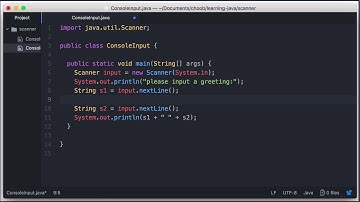 Asking for standard input in Java using a Scanner object