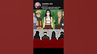 NARUTO X TENTEN WATCH BOYS #hinata#sakura#sasuke#boruto#sarada#kakashi#tsunade#jiraiya#minato#itachi