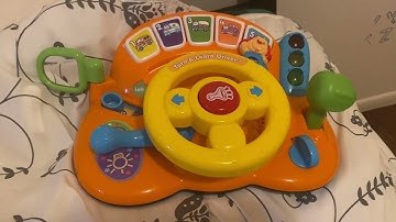 VTech orange turn and learn driver toy (ORANGE)