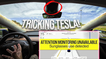 Tricking Tesla "Hands Free" FSD Eye Tracking!