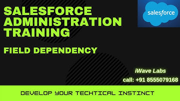 Data Models -8 || Filed Dependency || Salesforce Administration|| iWave Labs.