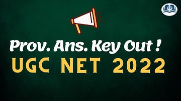 Provisional Answer Keys Out | UGC NET 2022 | Commerce | Management