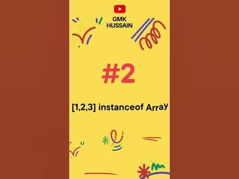 How to check if a variable is an array in JavaScript - YouTube image.