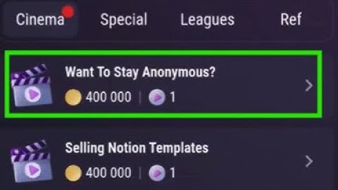 Want to Stay Anonymous? | TapSwap Code | Want to Stay Anonymous? Start a Profitable YouTube Channel