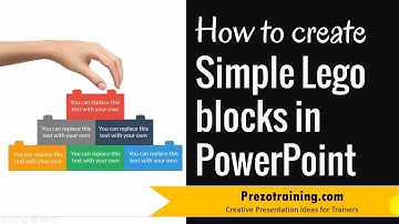 PowerPoint Graphic Design Ideas - Lego Blocks (Series Part 1 of 3)