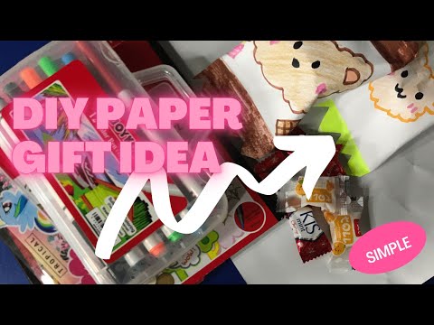 DIY PAPER GIFT IDEA - Origami Paper Gift Idea - Ide Membuat Hadiah Dari Kertas